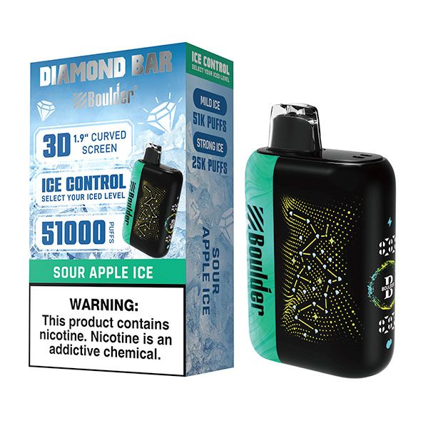 Boulder Diamond Bar 51K Disposable - E-Juice