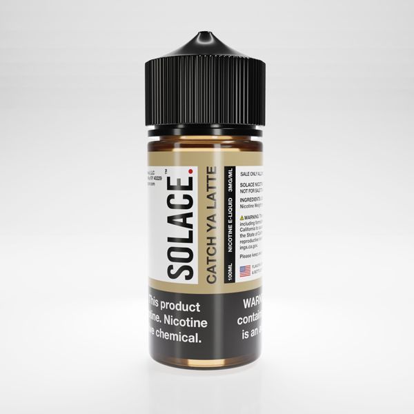 Catch Ya Latte by Solace Vapor (100mL) - e-juice bottle
