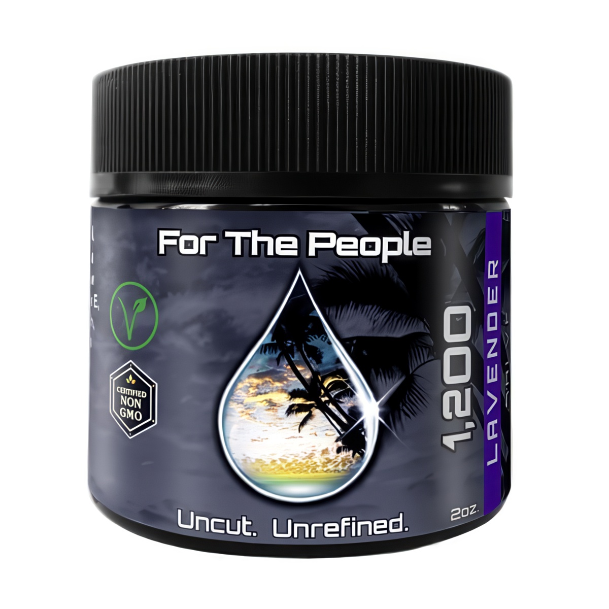 CBD For The People - UNREFINED SALVE - CBD Rub - CBD