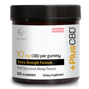PlusCBD Extra Strength Gummies Cherry Mango 10mg 30ct