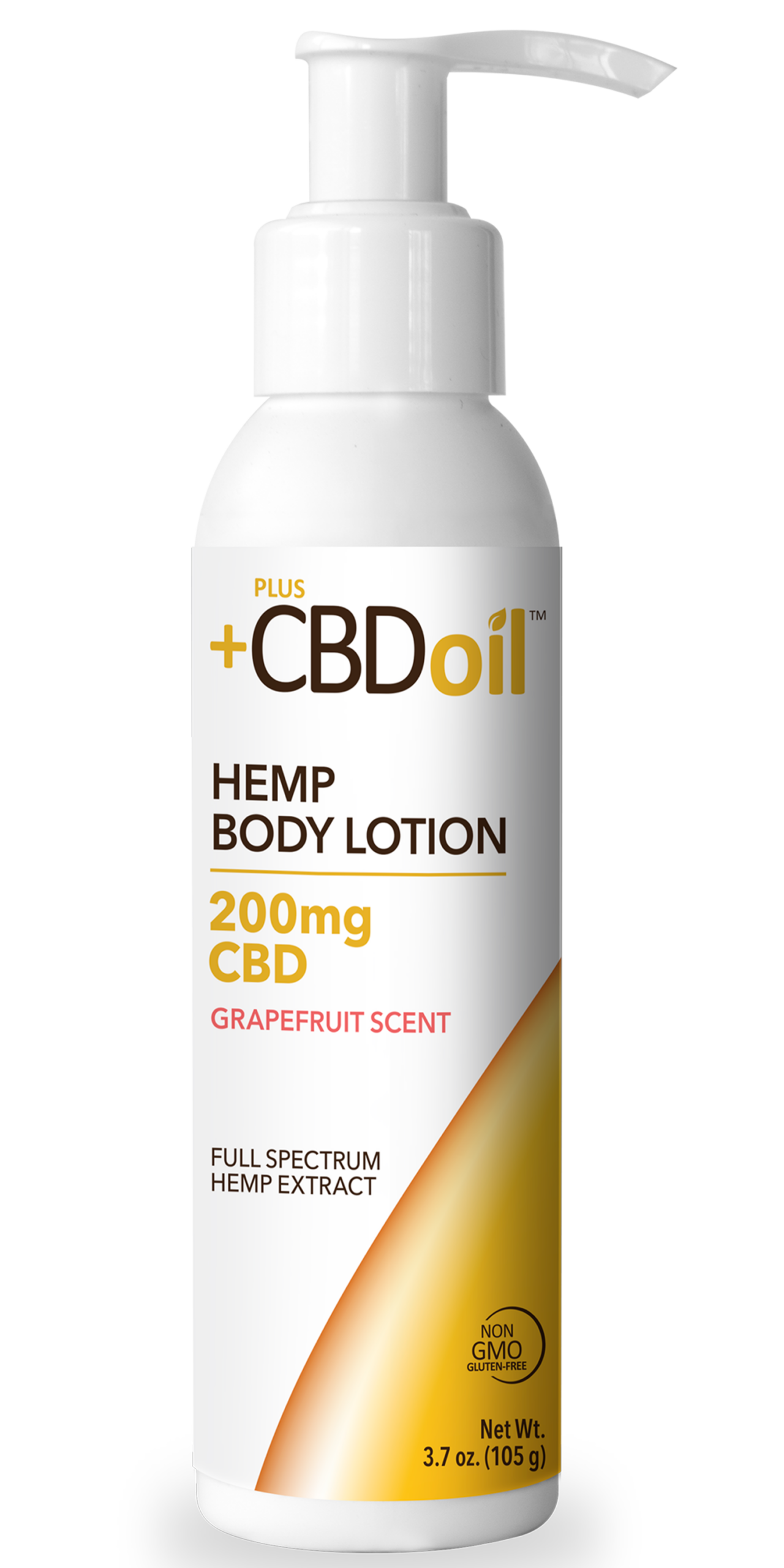PlusCBD Extra Strength Body Lotion 200mg Grapefruit - CBD