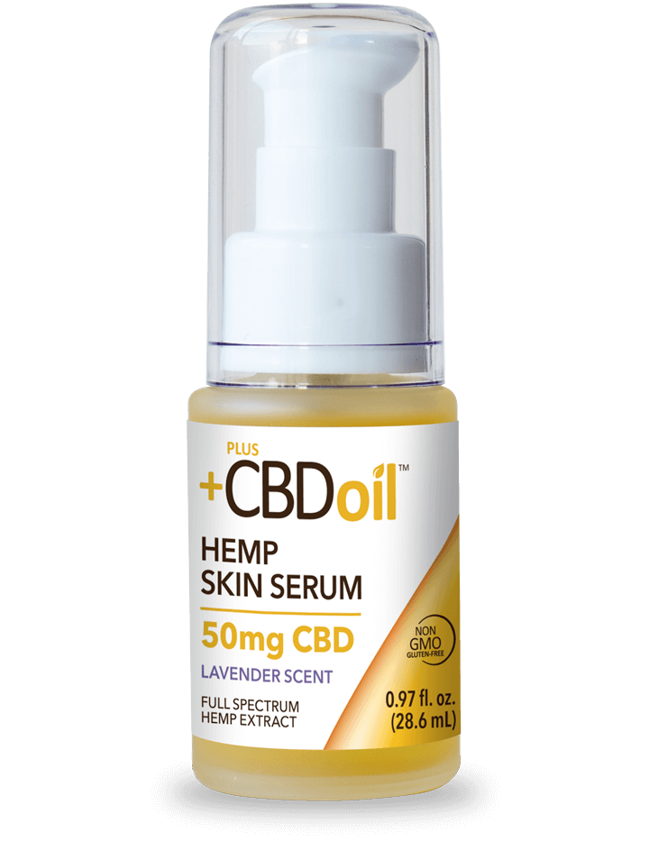 PlusCBD Extra Strength Skin Serum 50mg - CBD