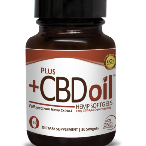 PlusCBD Raw Softgels 5mg 30ct