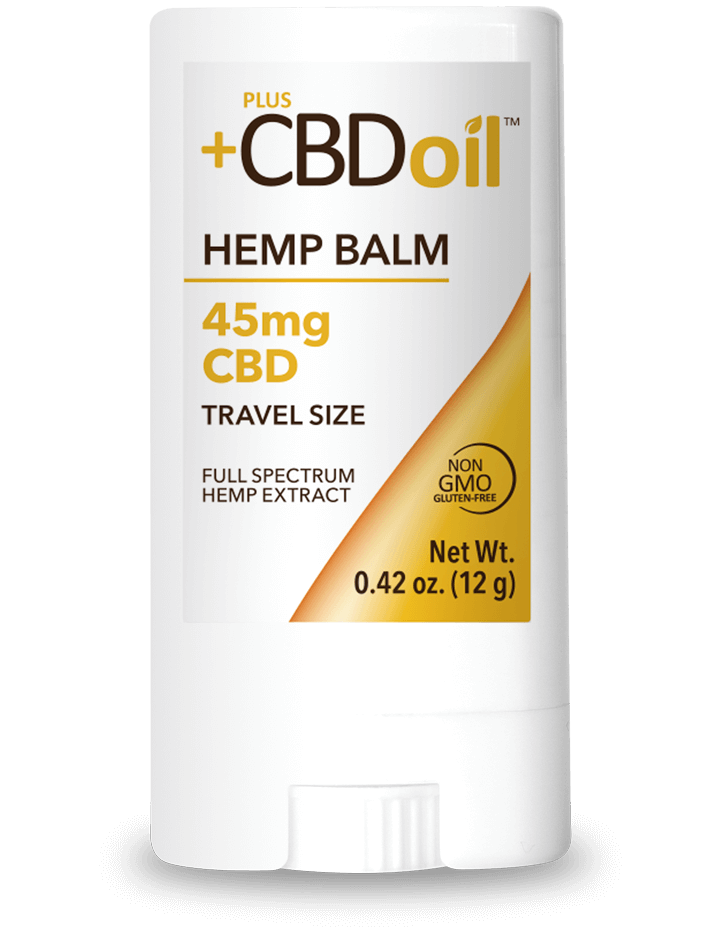 PlusCBD Extra Strength Travel Size Balm 45mg - CBD