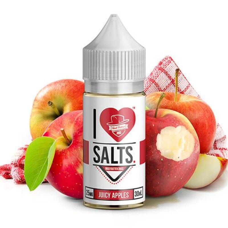 Mad Hatter I Love Salts ICE Juicy Apple 30ml - New Deals