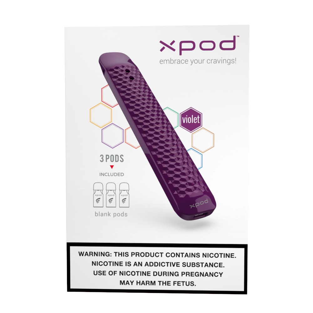 ePuffer XPOD Violet Vape Pod - Starter Kits