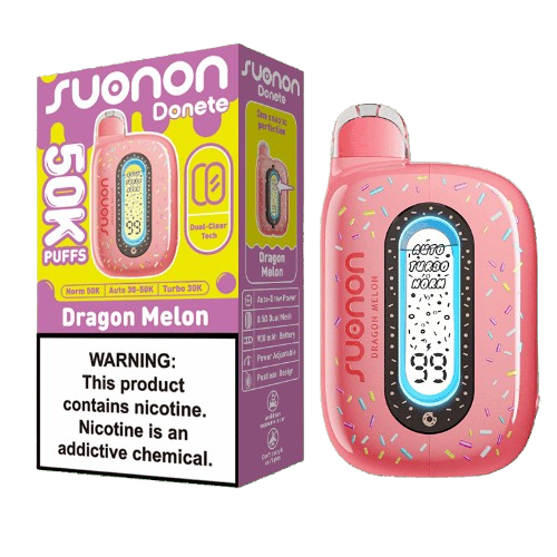 Geek Bar Suonon 50K Dragon Melon - vape starter kit, 50,000 puff