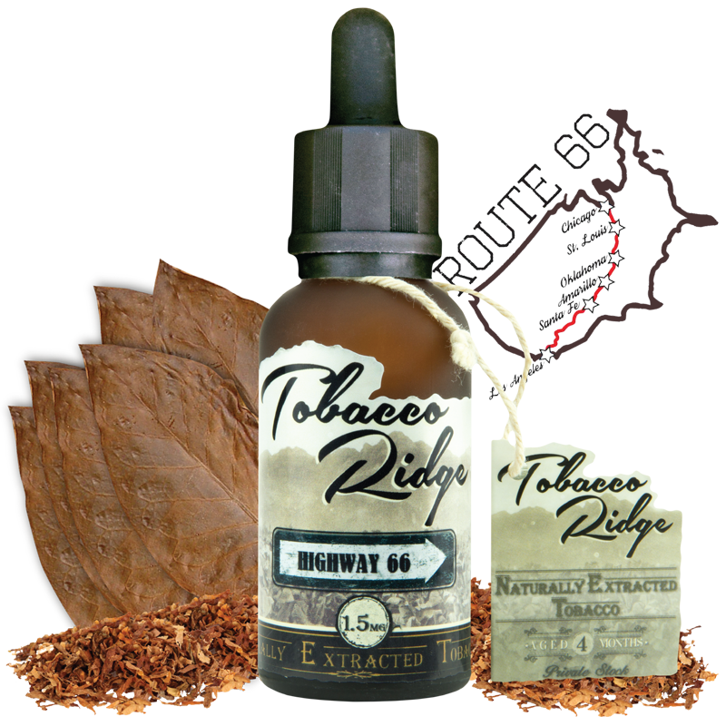 Kind Juice Highway 66 Tobacco - e-juice bottle