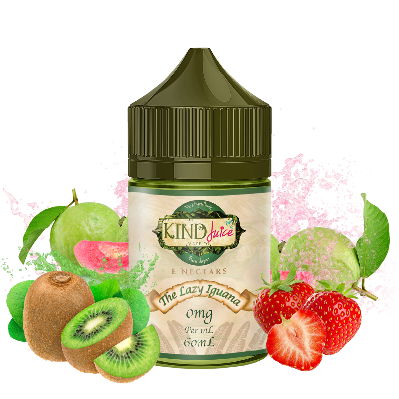 Kind Juice The Lazy Iguana - e-juice bottle