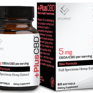 PlusCBD Raw Softgels 5mg 60ct